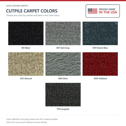 1991-1995 Acura Legend 2DR/4DR Coupe/Sedan Cutpile Molded Replacement Carpet Kit - 4-Piece - product details image 9