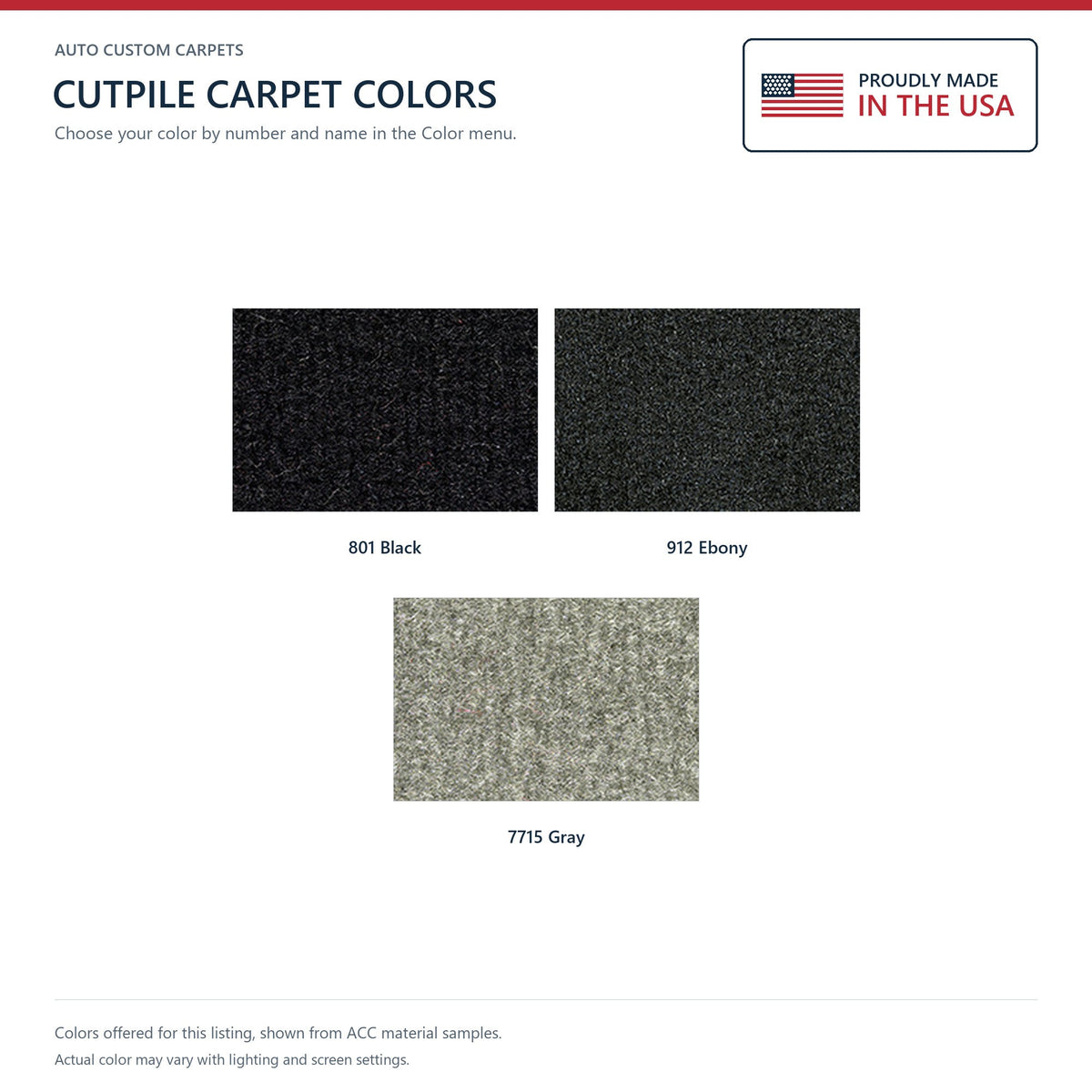 2010-2017 Chevrolet Equinox Pass Area Cutpile Molded Replacement Carpet Kit - 1-Piece - product details image 9