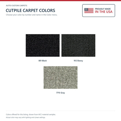 2010-2017 Chevrolet Equinox Pass Area Cutpile Molded Replacement Carpet Kit - 1-Piece - product details image 9