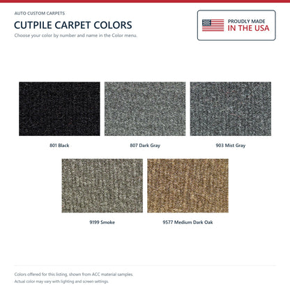 ACC Cutpile color options for this listing - Proudly Made in the USA