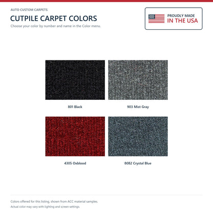 1994 Dodge B250 Ext Van Complete Cutpile Molded Replacement Carpet Kit - 6-Piece - product details image 9