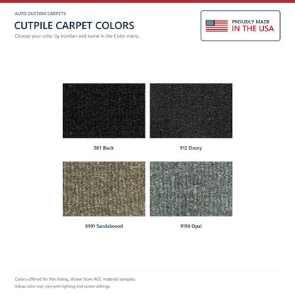 ACC Cutpile color options for this listing - Proudly Made in the USA