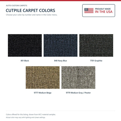 2000 GMC Yukon Denali 4DR Cargo Area Cutpile Molded Replacement Carpet Kit - 1-Piece - product details image 7