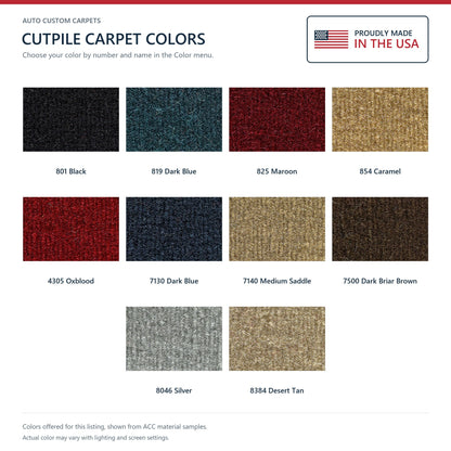 1982-1983 Dodge 400 2DR Cutpile Molded Replacement Carpet Kit - 1-Piece - product details image 9