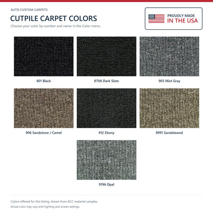 2001-2010 Chrysler PT Cruiser Hardtop Cutpile Molded Replacement Carpet Kit - 3-Piece - product details image 6