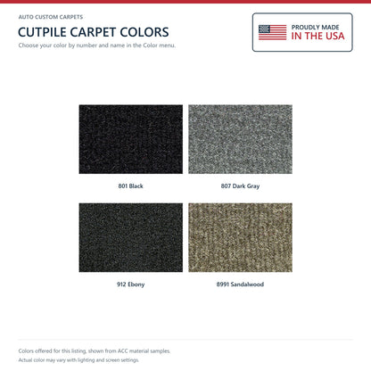 2008-2012 Chevrolet Malibu 4DR Cutpile Molded Replacement Carpet Kit - 1-Piece - product details image 9