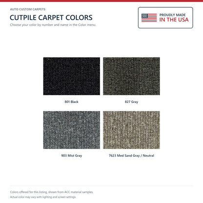 2015-2020 GMC Yukon XL 4DR w/o Seat Mount Covers Complete Cutpile Replacement Carpet Kit - 2-Piece - product details image 7