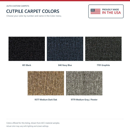 1999 GMC K2500 Reg Cab Old Body Style Cutpile Molded Replacement Carpet Kit - 1-Piece - product details image 9
