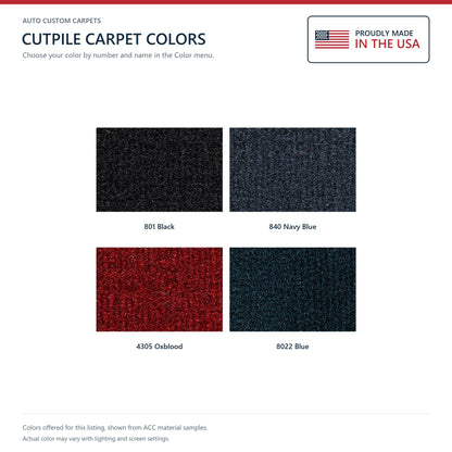 1995 Chrysler LeBaron 2DR Convertible Cutpile Molded Replacement Carpet Kit - 1-Piece - product details image 9