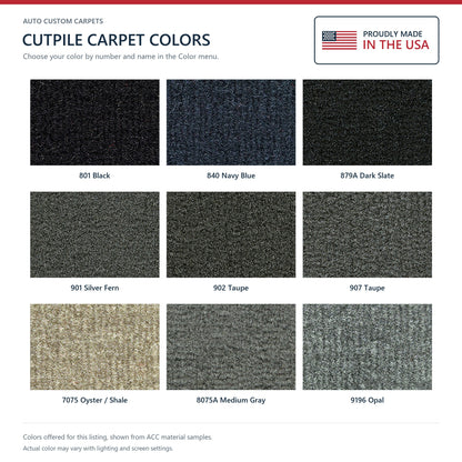 2002-2010 Dodge Ram 1500 Quad Cab Cutpile Molded Replacement Carpet Kit - 1-Piece - product details image 9