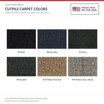 1999-2000 Chevrolet C3500 Crew Cab Old Body Style Cutpile Molded Replacement Carpet Kit - 1-Piece - product details image 9