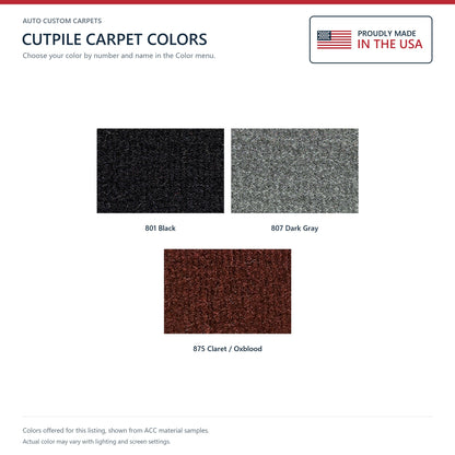 1987-1993 Dodge Ram 50 Reg Cab 2WD Cutpile Molded Replacement Carpet Kit - 1-Piece - product details image 9