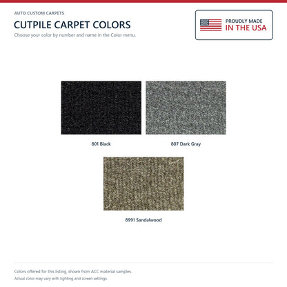 ACC Cutpile color options for this listing - Proudly Made in the USA