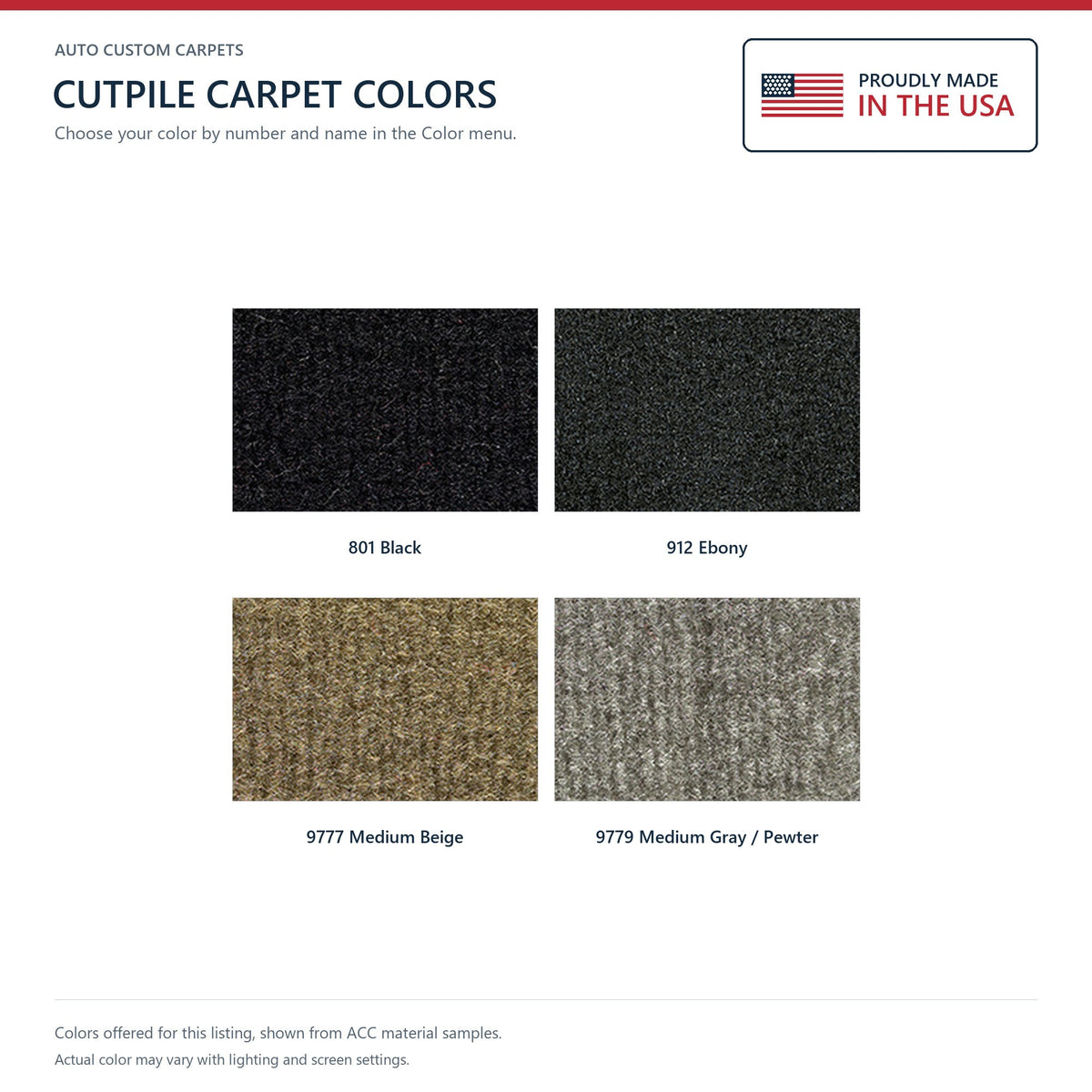 2001-2003 GMC Sonoma Crew Cab Auto/Manual 2 & 4WD Cutpile Molded Replacement Carpet Kit - 1-Piece - product details image 9
