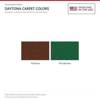 ACC Daytona color options for this listing - Proudly Made in the USA