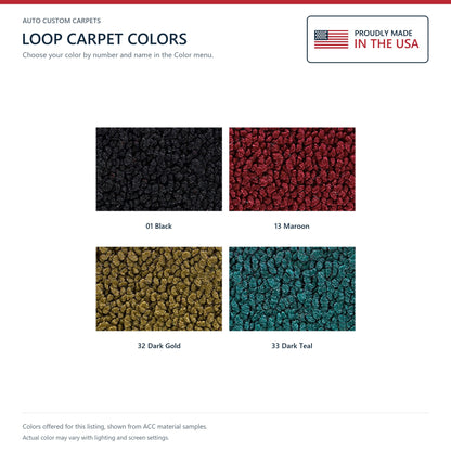 ACC Loop color options for this listing - Proudly Made in the USA