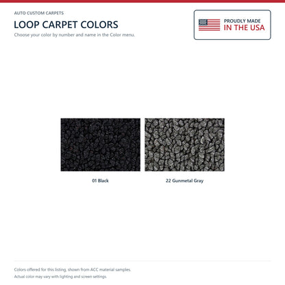 ACC Loop color options for this listing - Proudly Made in the USA