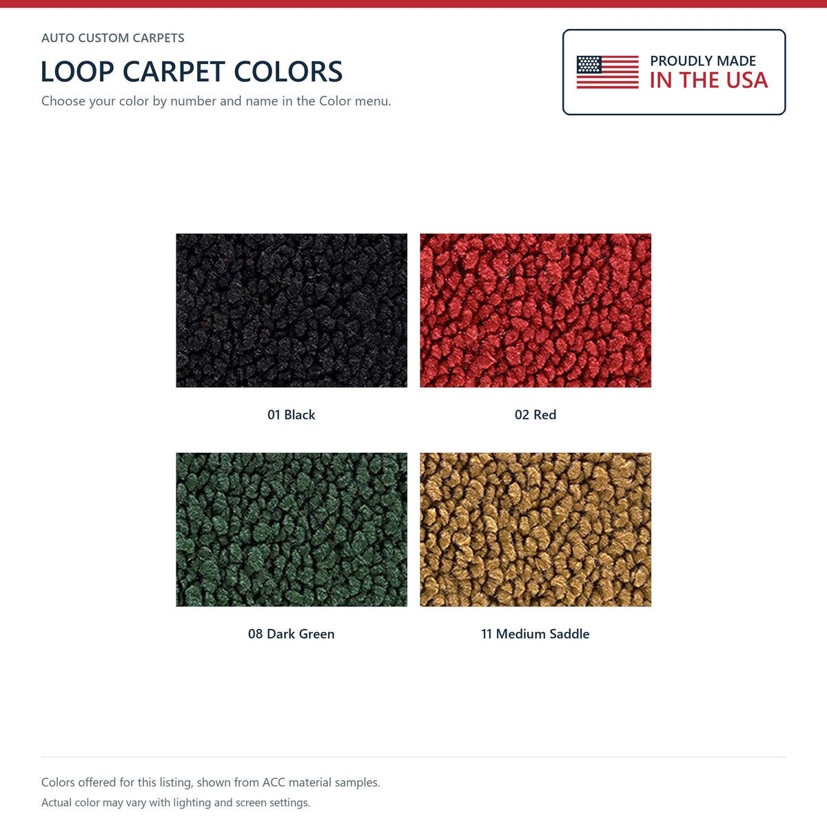 1973 Dodge D300 Pickup Ext Cab 2WD Auto Loop Molded Replacement Carpet Kit - 1-Piece - product details image 9