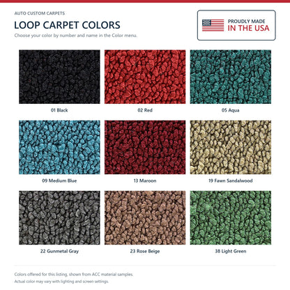 1961-1963 Buick Special 4DR Wagon Auto Loop Molded Replacement Carpet Kit - 1-Piece - product details image 8