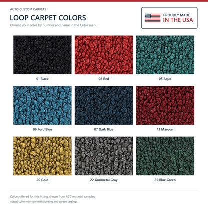 ACC Loop color options for this listing - Proudly Made in the USA