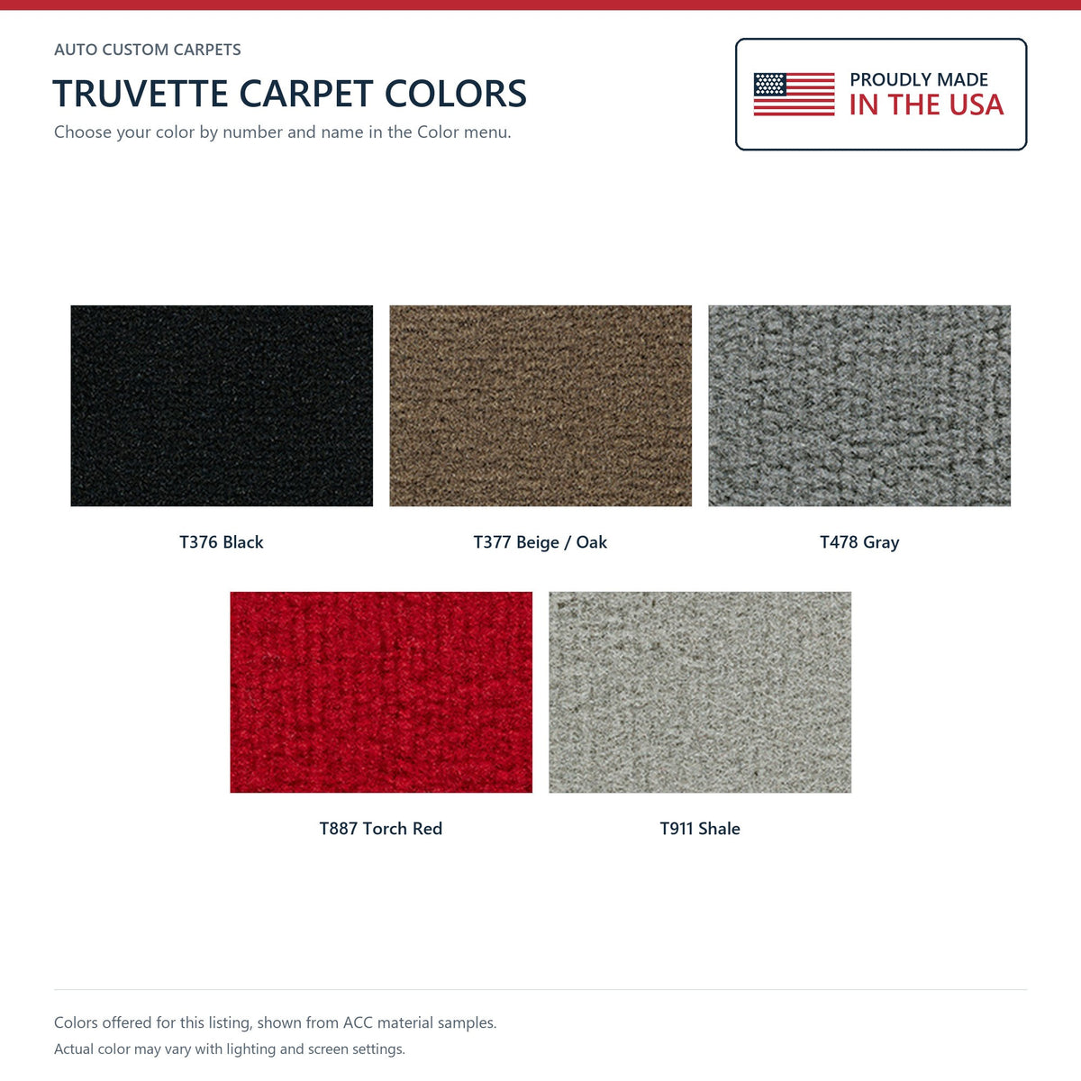 1997-2004 Chevy Corvette Coupe Tail Light Panel Covers Truvette Replacement Carpet Kit - 3-Piece - product details image 5