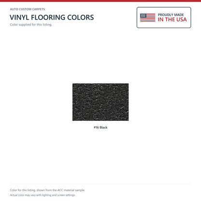 1975-1978 GMC C25 Crew Cab 2WD 4spd Floor Shift Vinyl Molded Flooring - 2-Piece - product details image 5