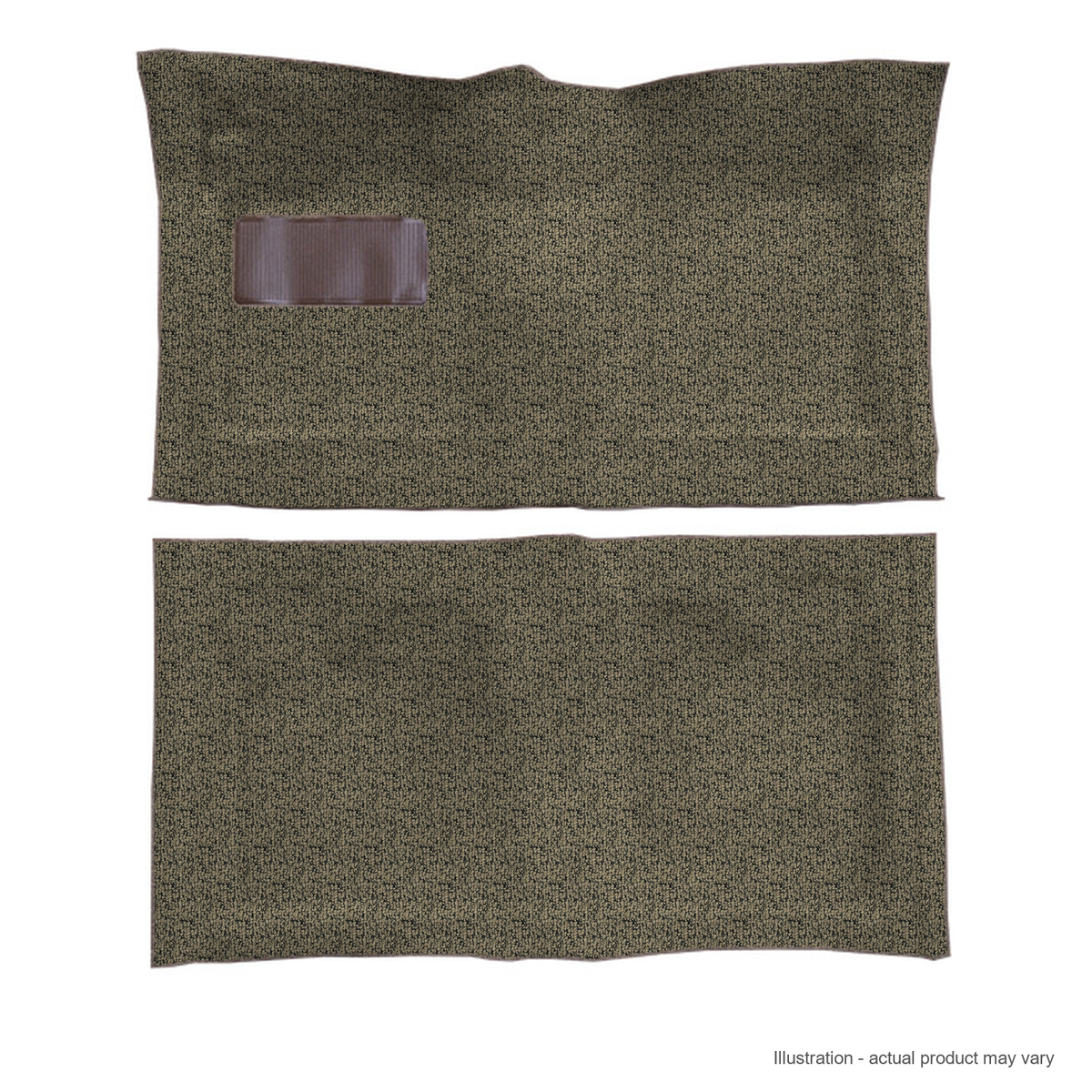 1961-1962 Chevrolet Bel Air 2DR Hardtop Auto Tuxedo Molded Replacement Carpet Kit - 2-Piece - product details image 2