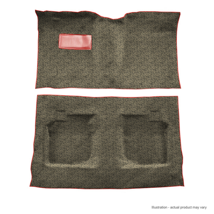 1959-1960 Chevrolet El Camino Full Tuxedo Molded Replacement Carpet Kit - 2-Piece - product details image 2