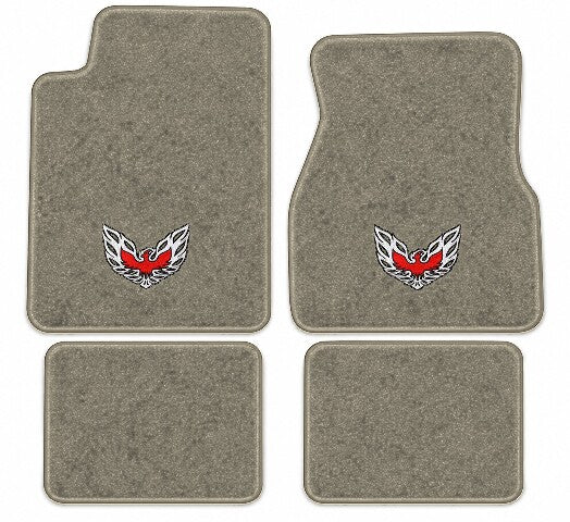 1993-02 Pontiac Firebird Trans Am Molded Floor Mats with Embroidered Logo Choices - 4-Piece - product image