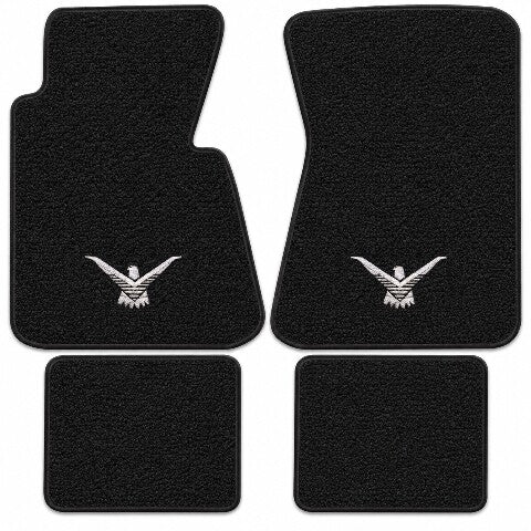 1964-1966 Ford Thunderbird Loop Floor Mats with Embroidered Logo Choices - 4-Piece - product details image 5