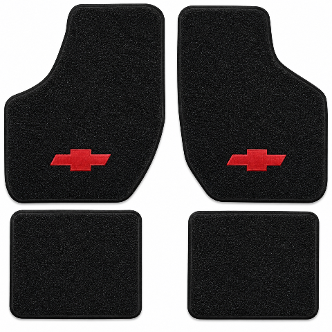 1995-1999 Chevy Monte Carlo Cutpile Floor Mats with Embroidered Logo Choices - 4-Piece - product details image 2