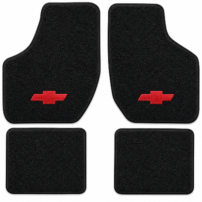 1995-1999 Chevy Monte Carlo Cutpile Floor Mats with Embroidered Logo Choices - 4-Piece - product details image 2