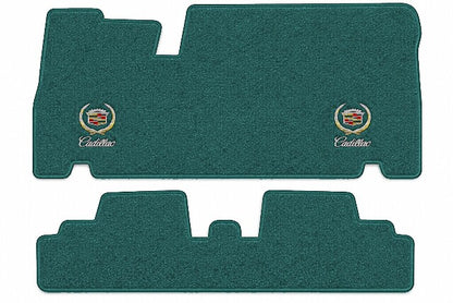 1967-1970 Cadillac Eldorado Frt & Rr Loop Floor Mats with Embroidered Logo Choices - 2-Piece - product image