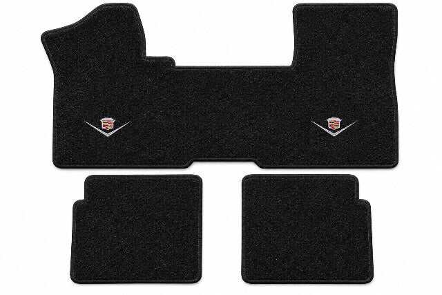 1979-85 Cadillac Eldorado w/o Console Frt & Rrs Floor Mats with Embroidered Logo Choices - 3-Piece - product details image 3