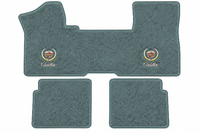 1979-85 Cadillac Eldorado w/o Console Frt & Rrs Floor Mats with Embroidered Logo Choices - 3-Piece - product image