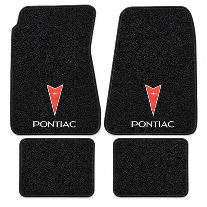 1968-1972 Pontiac GTO 4spd Loop Floor Mats with Embroidered Logo Choices - 4-Piece - product details image 13