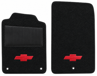 1997-2007 Chevy Corvette Truvette Floor Mats with Embroidered Logo Choices with Heel Pad - 2-Piece - product details image 13