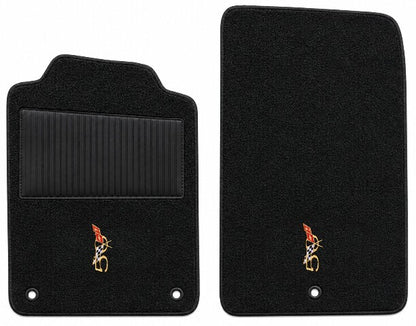 1997-2007 Chevy Corvette Truvette Floor Mats with Embroidered Logo Choices with Heel Pad - 2-Piece - product details image 14