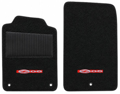 1997-2007 Chevy Corvette Truvette Floor Mats with Embroidered Logo Choices with Heel Pad - 2-Piece - product details image 17