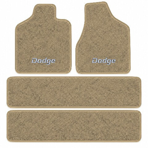 1996-2000 Dodge Caravan Cutpile Floor Mats with Embroidered Logo Choices - 4-Piece - product image