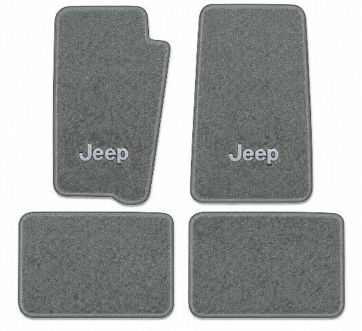 1993-1995 Jeep Grand Cherokee Cutpile Floor Mats with Embroidered Logo Choices - 4-Piece - product image