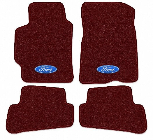 1993-1997 Ford Probe Cutpile Floor Mats with Embroidered Logo Choices - 4-Piece - product image