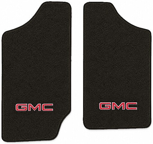 1991-1993 GMC Sonoma Reg Cab Cutpile Floor Mats with Embroidered Logo Choices - 2-Piece - product image