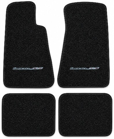 1994-1996 Chevy Impala Cutpile Floor Mats with Embroidered Logo Choices without Snaps - 4-Piece - product details image 4