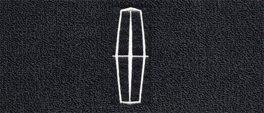 1977-1979 Lincoln Mark V Cutpile Floor Mats with Embroidered Logo Choices - 4-Piece - product details image 4