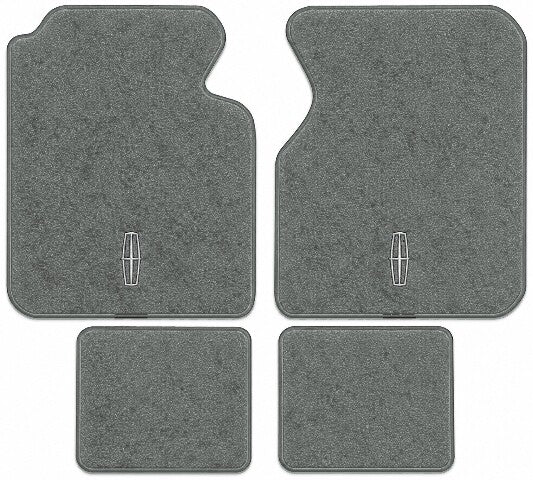 1995-1997 Lincoln Continental Cutpile Floor Mats with Embroidered Logo Choices - 4-Piece - product image