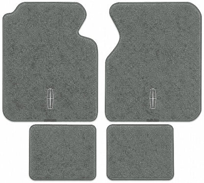 1995-1997 Lincoln Continental Cutpile Floor Mats with Embroidered Logo Choices - 4-Piece - product image