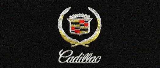 1992 Cadillac Fleetwood 60 Special FWD Cutpile Floor Mats with Embroidered Logo Choices - 4-Piece - product details image 4