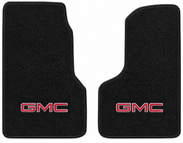 2003-2006 GMC C4500 Topkick Crew Cab Cutpile Floor Mats with Embroidered Logo Choices - 2-Piece - product image