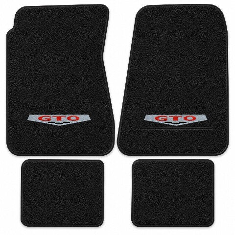 1966-1967 Pontiac GTO Auto Loop Floor Mats with Embroidered Logo Choices - 4-Piece - product details image 5